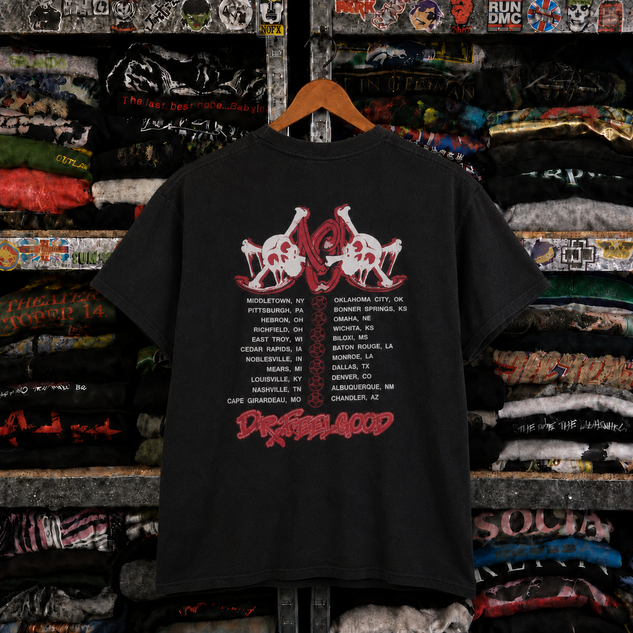Mötley Crüe Vintage Rare T-Shirt,Nearly Sold Out Collectors Piece