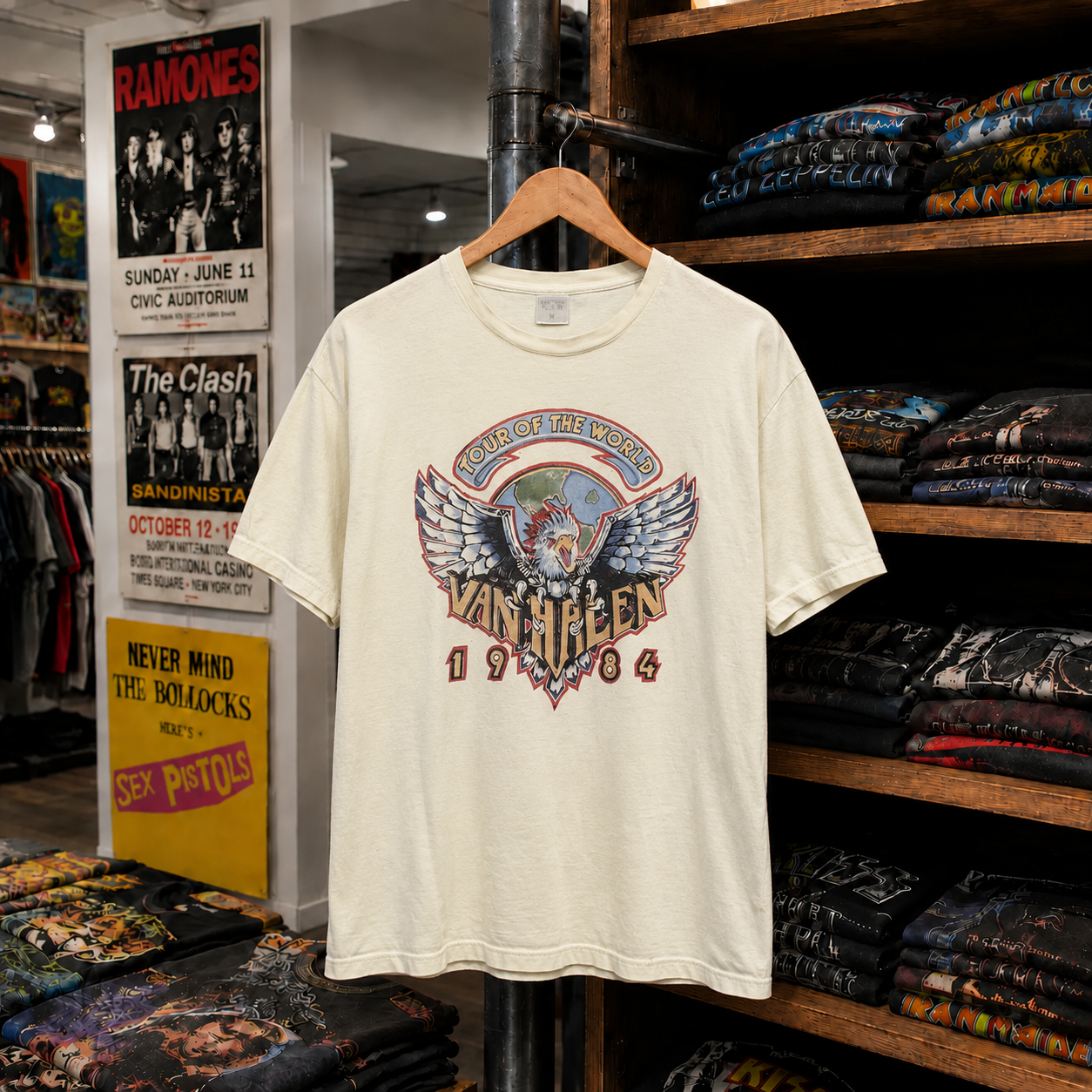 Rare Hard To Find Vintage Van Halen T-Shirt