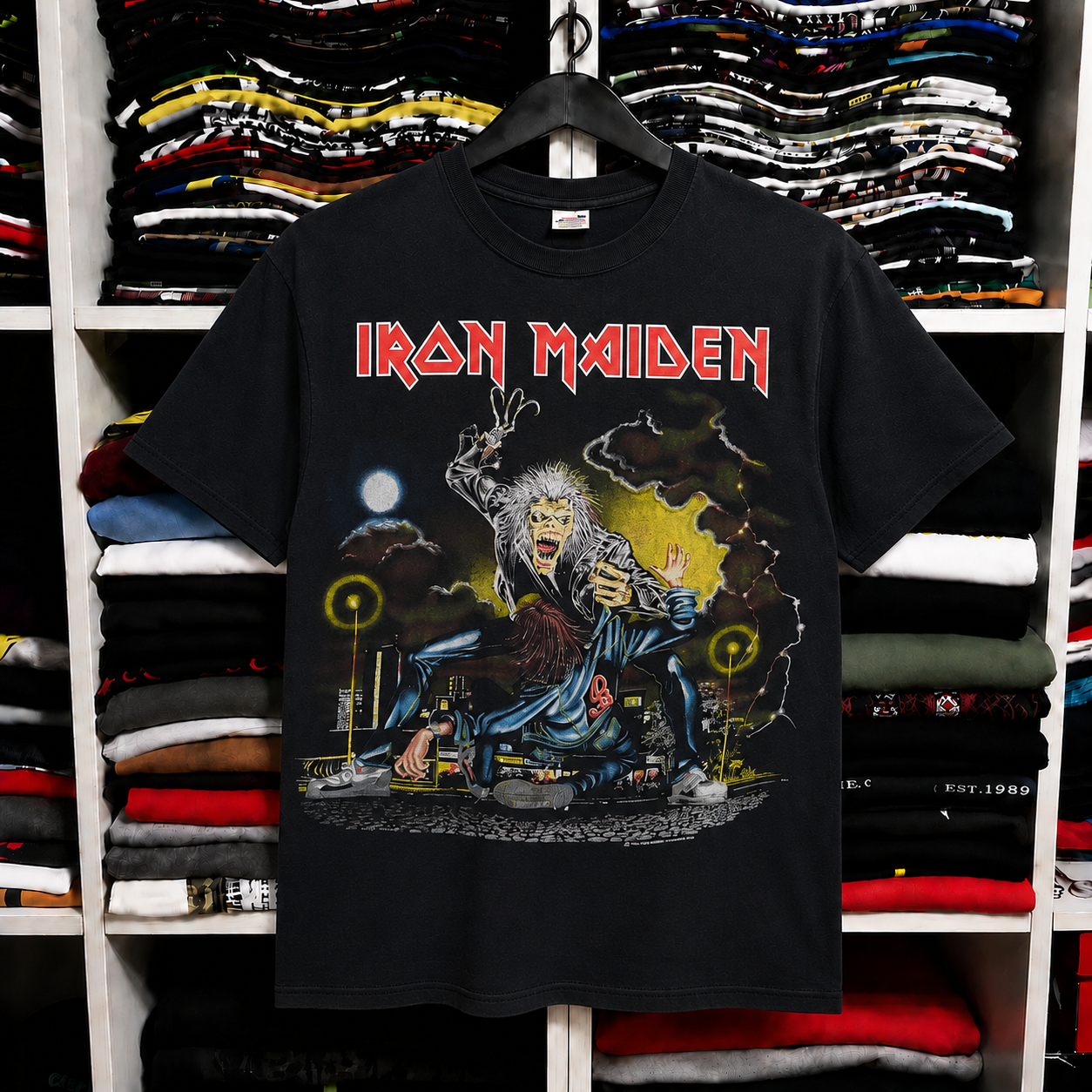 Rare Hard To Find Vintage Iron Maiden T-Shirt