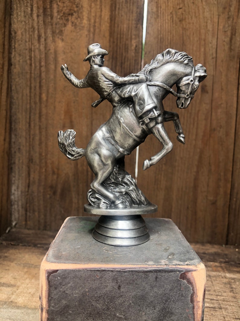 Bucking Bronco Hood Ornament