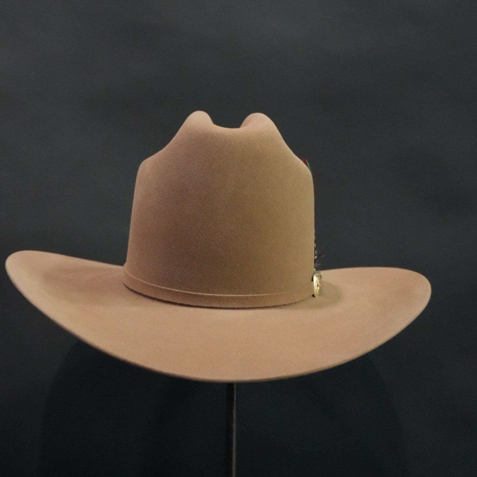 RDR 30X SOMBRERO VAQUERO PATRÓN PECAN CORONA ALTA