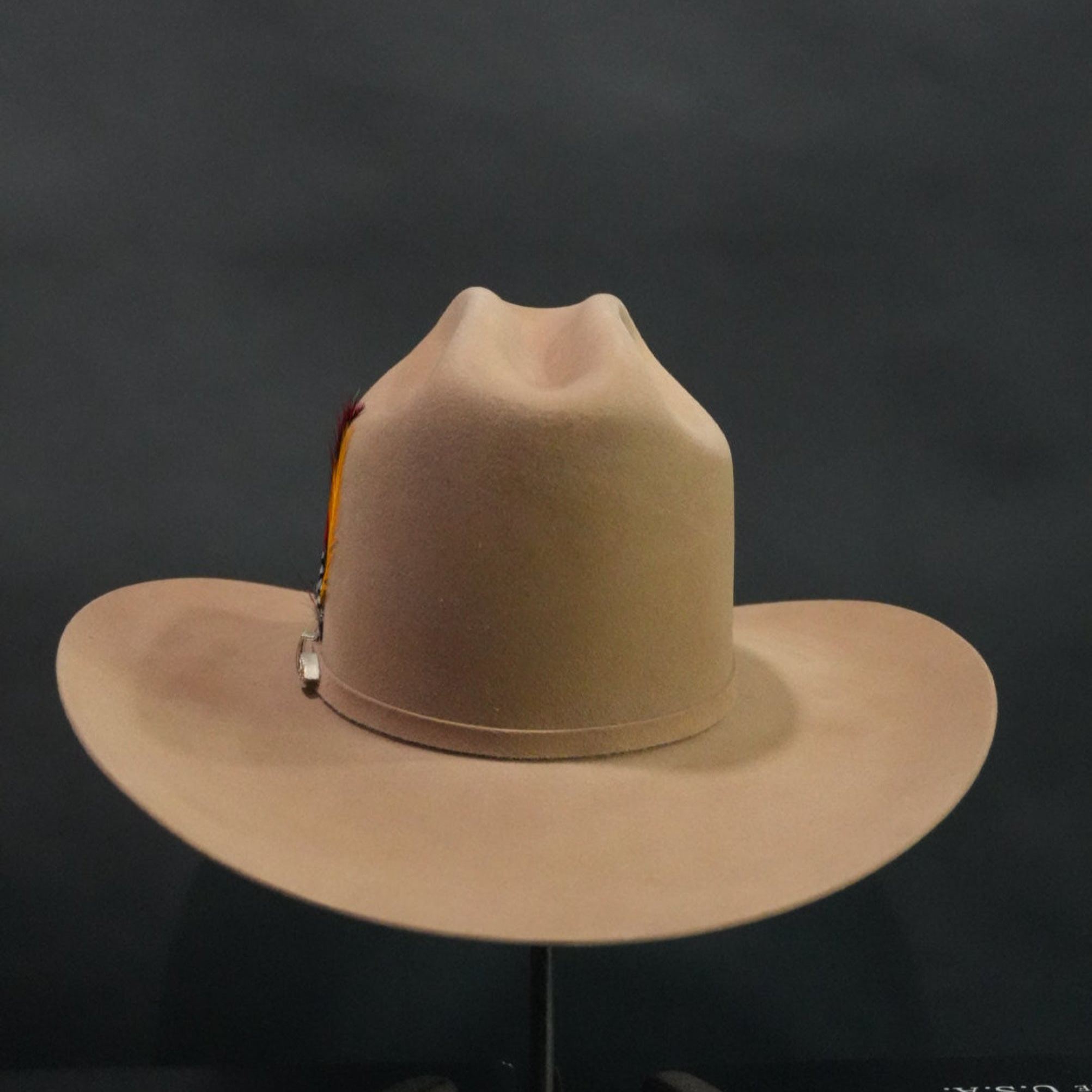 RDR 30X SOMBRERO VAQUERO PATRÓN PECAN CORONA ALTA