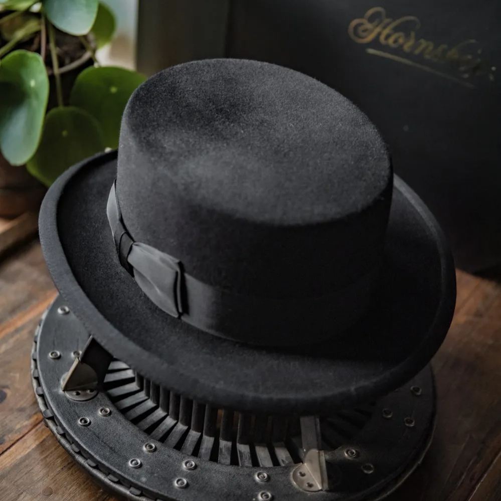The Noir Low Top Hat