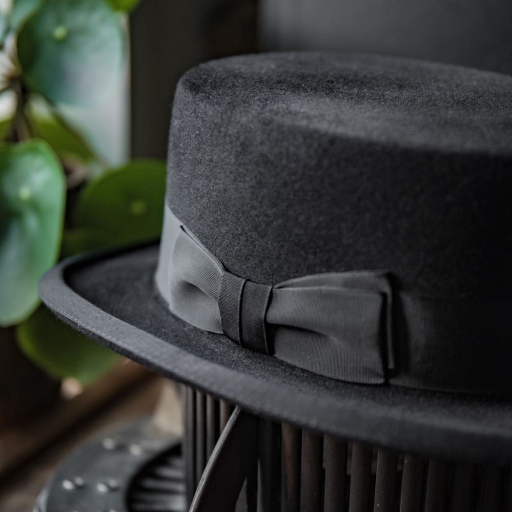 The Noir Low Top Hat