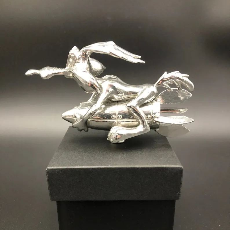 Original Coyote Hood Ornament