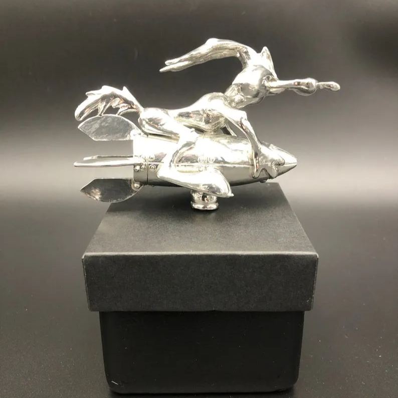 Original Coyote Hood Ornament