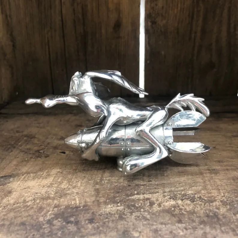 Original Coyote Hood Ornament