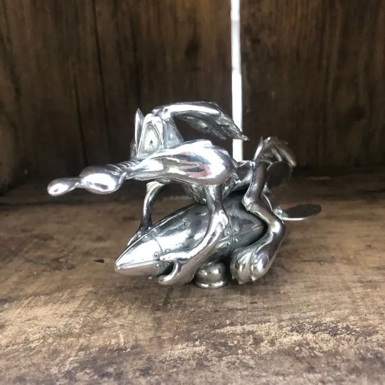 Original Coyote Hood Ornament