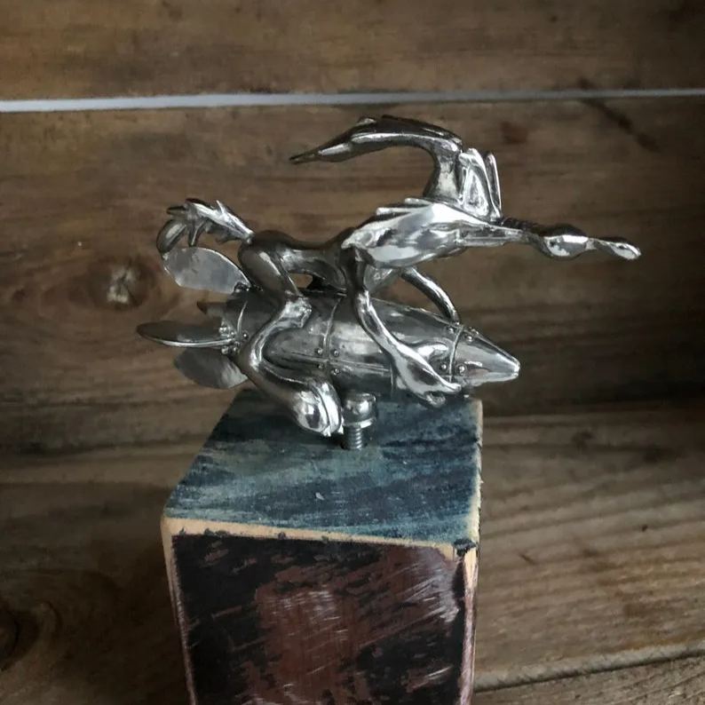 Original Coyote Hood Ornament