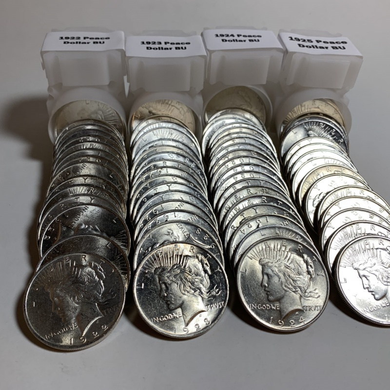 Liberty Flowing Hair Silver Dollar