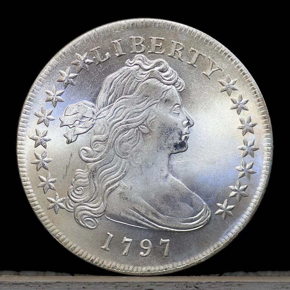 Liberty Flowing Hair Silver Dollar