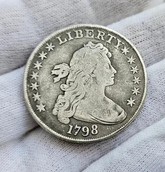 Liberty Flowing Hair Silver Dollar