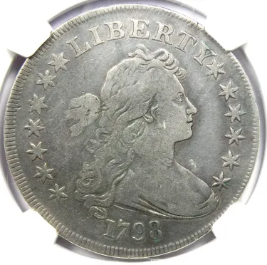 Liberty Flowing Hair & Draped Bust Silver