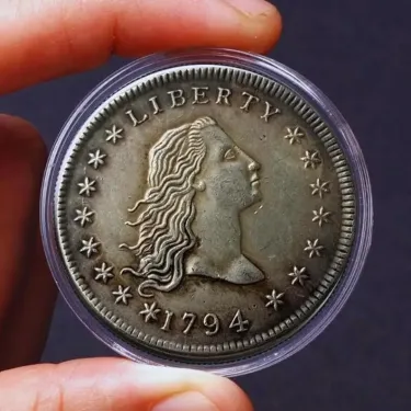Liberty Flowing Hair & Draped Bust Silver
