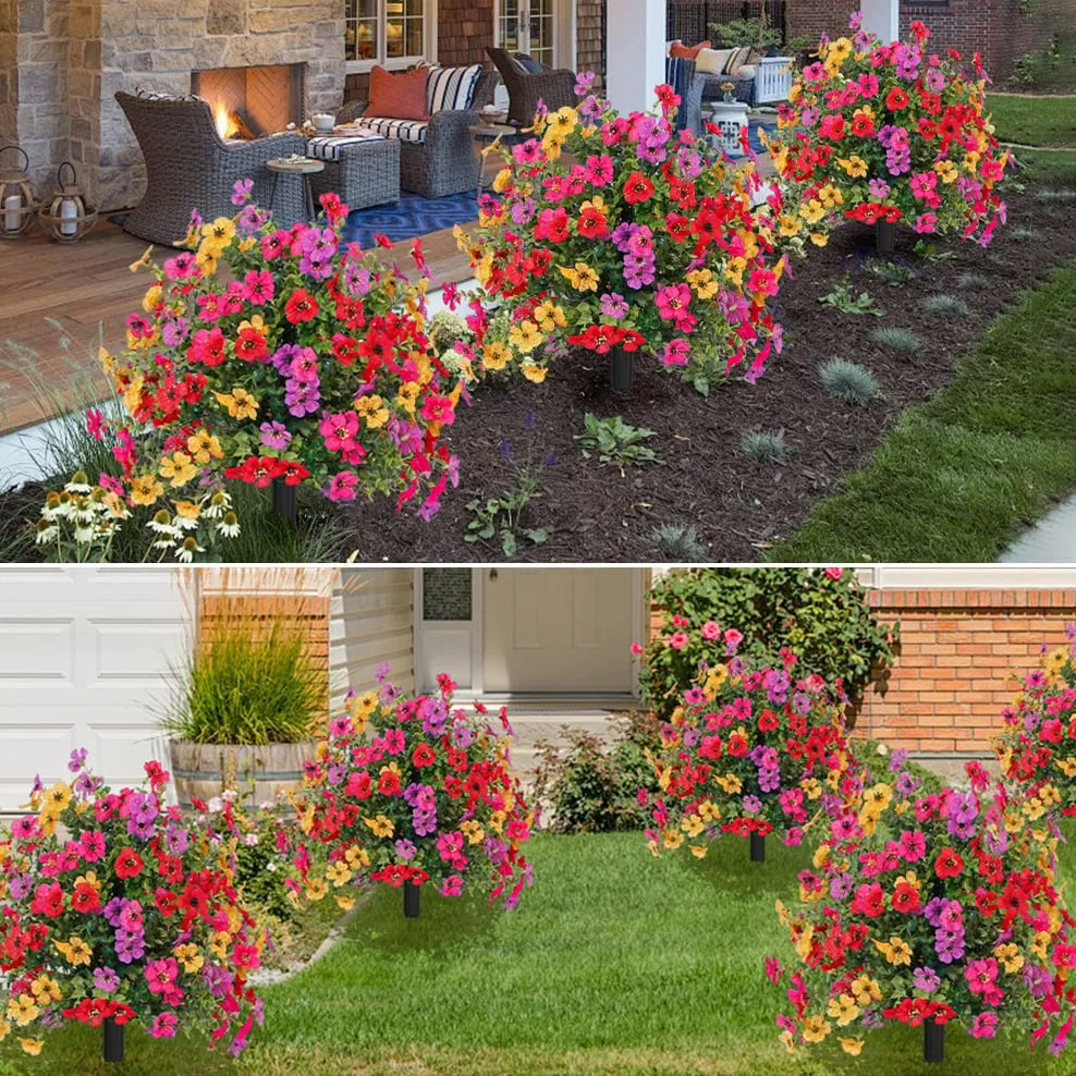 Landscaping Floor Standing Artificial Flower Decoration