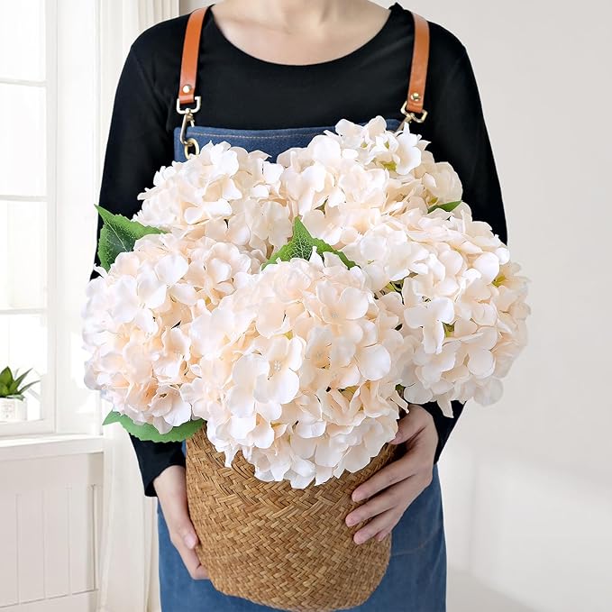 🔥 $9.98 On Sale Only Today 💐Outdoor Artificial Hydrangea Flowers