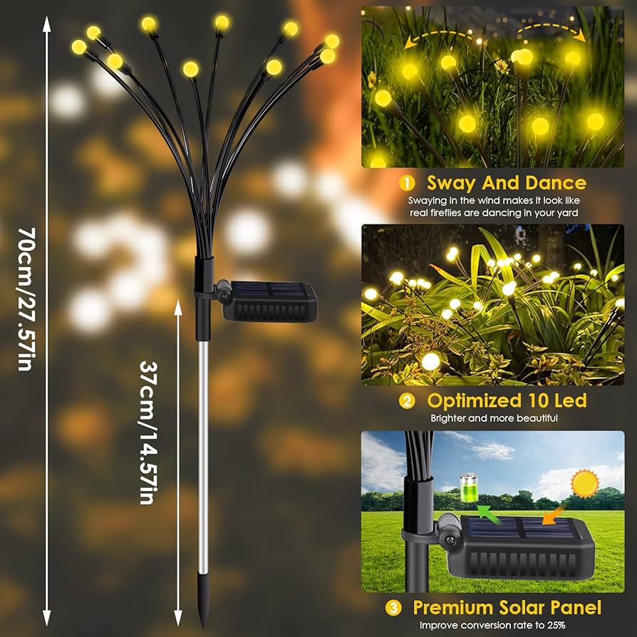 Wind Dance Solar Lights