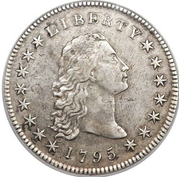 Liberty Flowing Hair Silver Dollar
