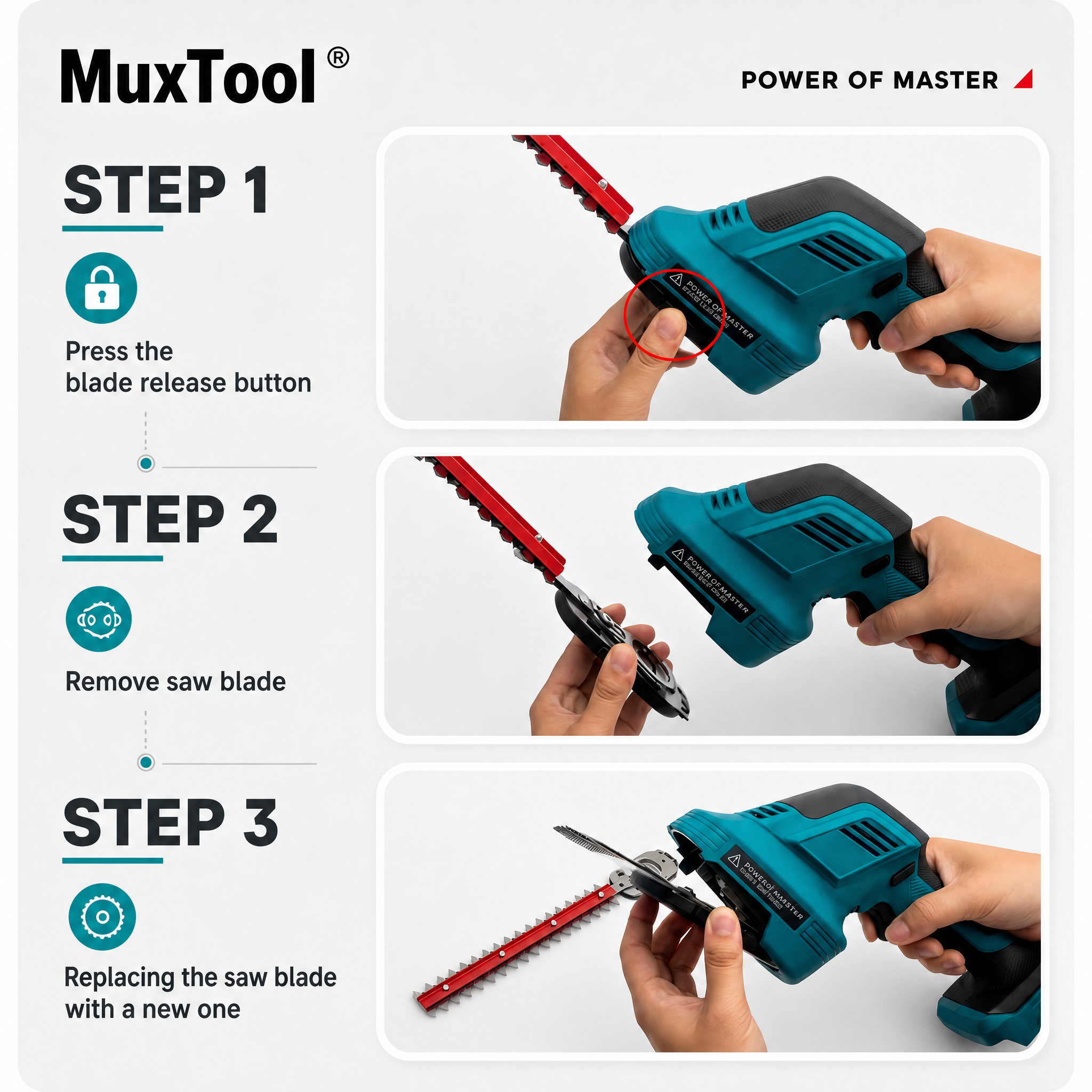 2-in-1 Cordless Hedge Trimmer with 2 Batteries – Grass and Shrub Trimmer – Lightweight and Compact Hedge Shears for Garden and Lawn