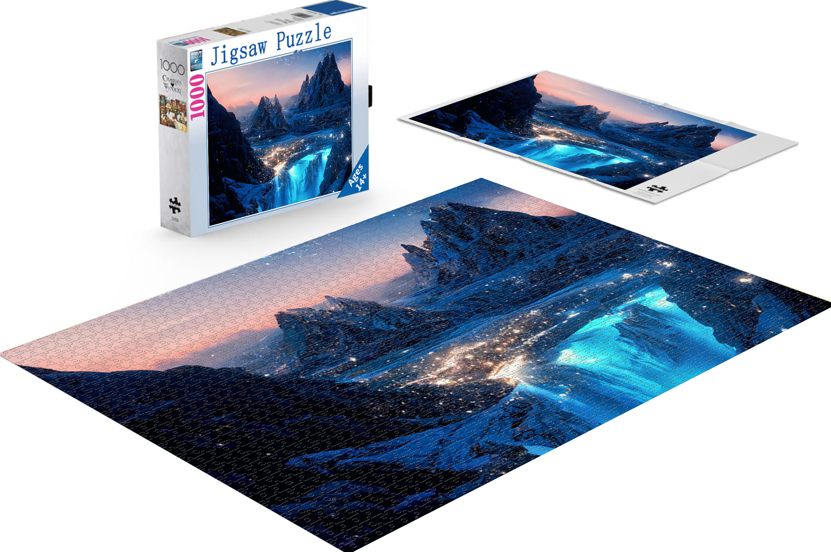 1,000-piece natural scenery puzzle