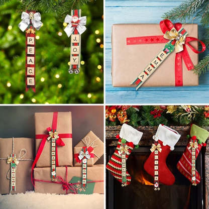 Christmas Tree Decorations-DIY Personalized Letter Ornaments