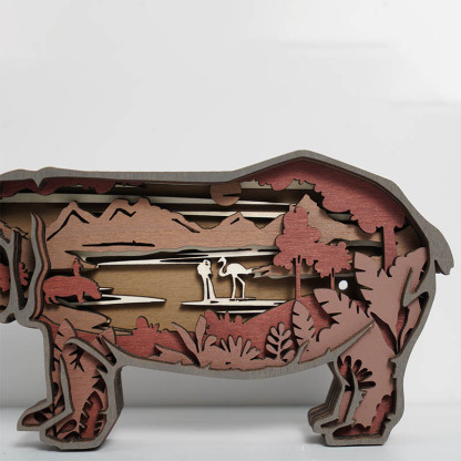 New Arrivals✨-Hippos Carving Handcraft Gift