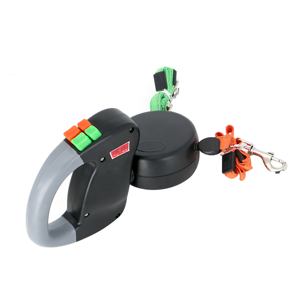 Dual Lighted Retractable Leash