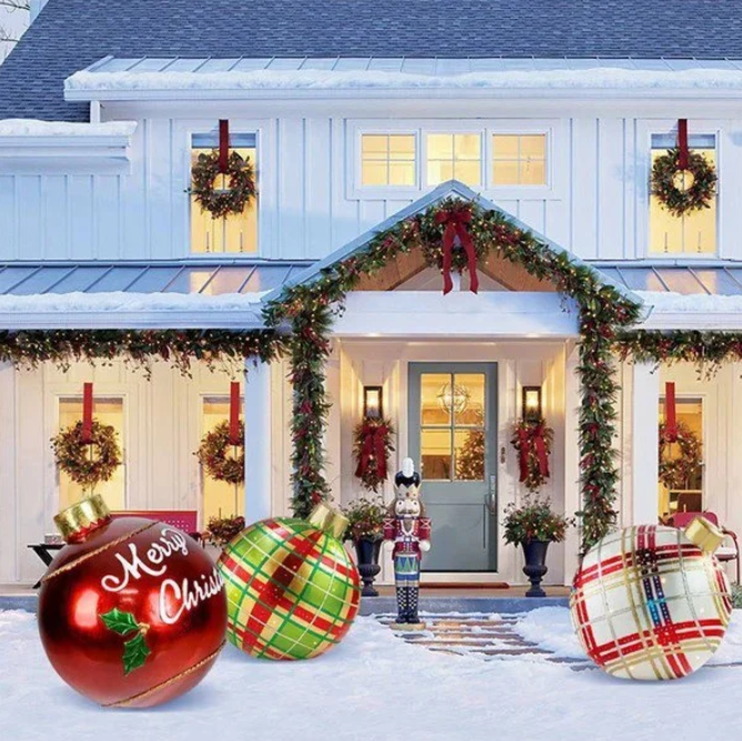 🎄Early Christmas Sale-49%OFFOutdoor Christmas PVC inflatable Decorated Ball