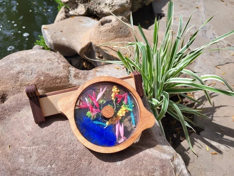 🔥The Best Gift🔥 Natural Wood DIY kaleidoscope