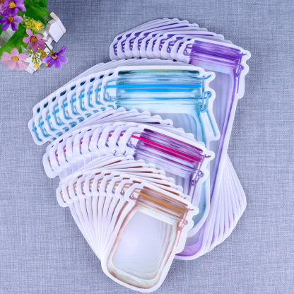 🔥SAVE $30🔥REUSABLE MASON BOTTLE ZIPLOCK BAGS