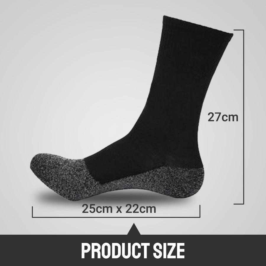 ALUMINIZED INSULATION FIBERS THERMAL SOCKS