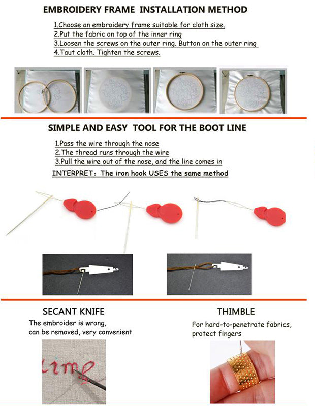 diy magic embroidery pen