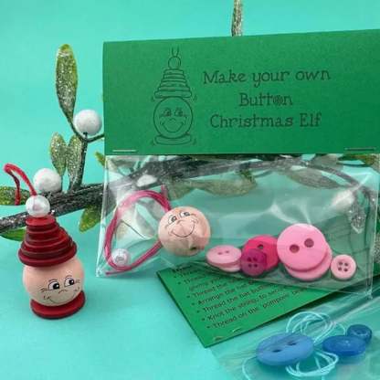 🎄Early Christmas Sale 49% OFF☃️ DIY Button Snowman Ornament Kit