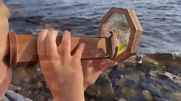 🔥The Best Gift🔥 Natural Wood DIY kaleidoscope