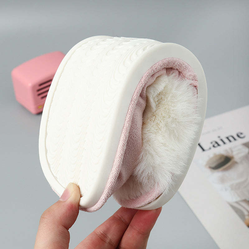 🔥EARLY WINTER PRE-SALE -50% OFF🔥LADIES FLUFFY LINED WARM NON SLIP SLIPPERS