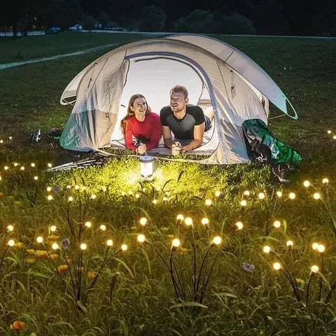🔥LAST DAY 49% OFF🔥 IP65 Waterproof Solar Powered Firefly Garden Light