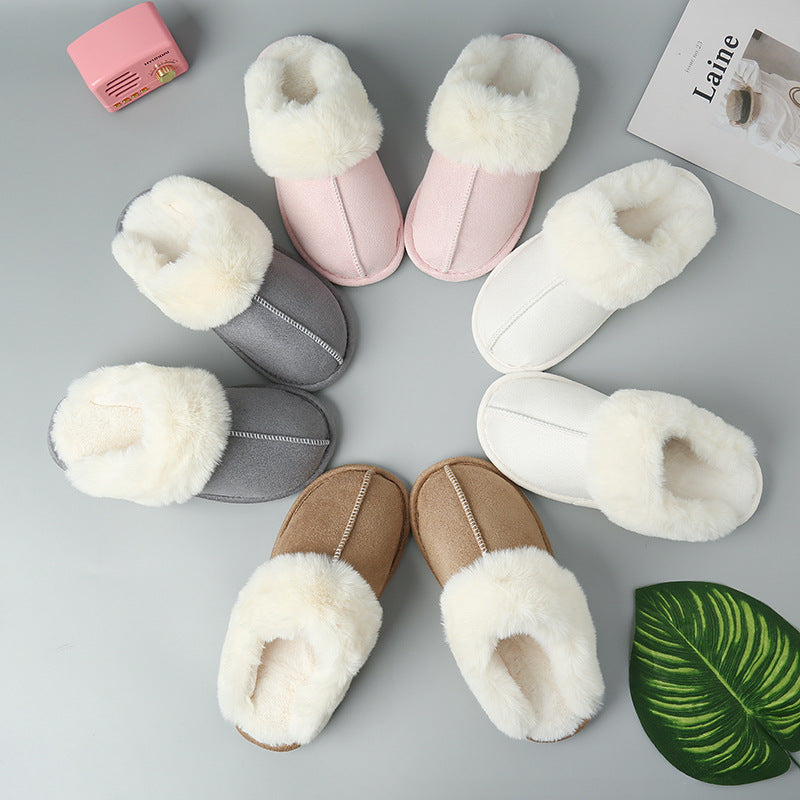 🔥EARLY WINTER PRE-SALE -50% OFF🔥LADIES FLUFFY LINED WARM NON SLIP SLIPPERS