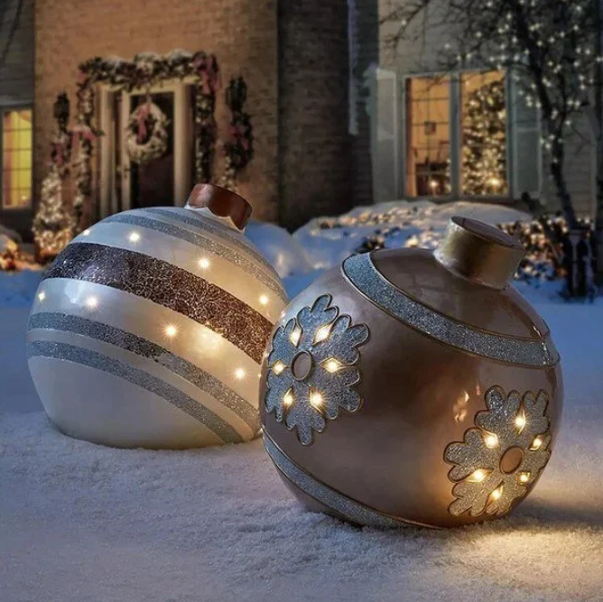 🎄Early Christmas Sale-49%OFFOutdoor Christmas PVC inflatable Decorated Ball