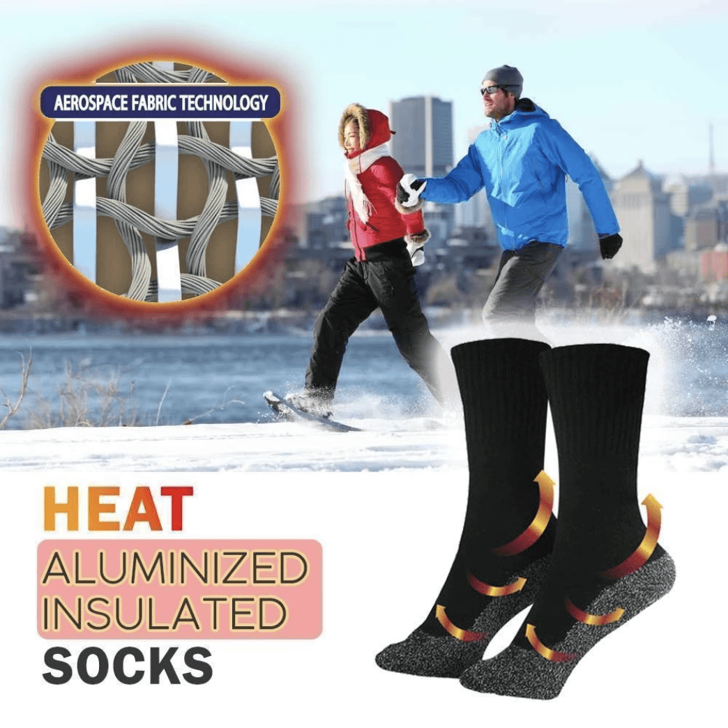 ALUMINIZED INSULATION FIBERS THERMAL SOCKS