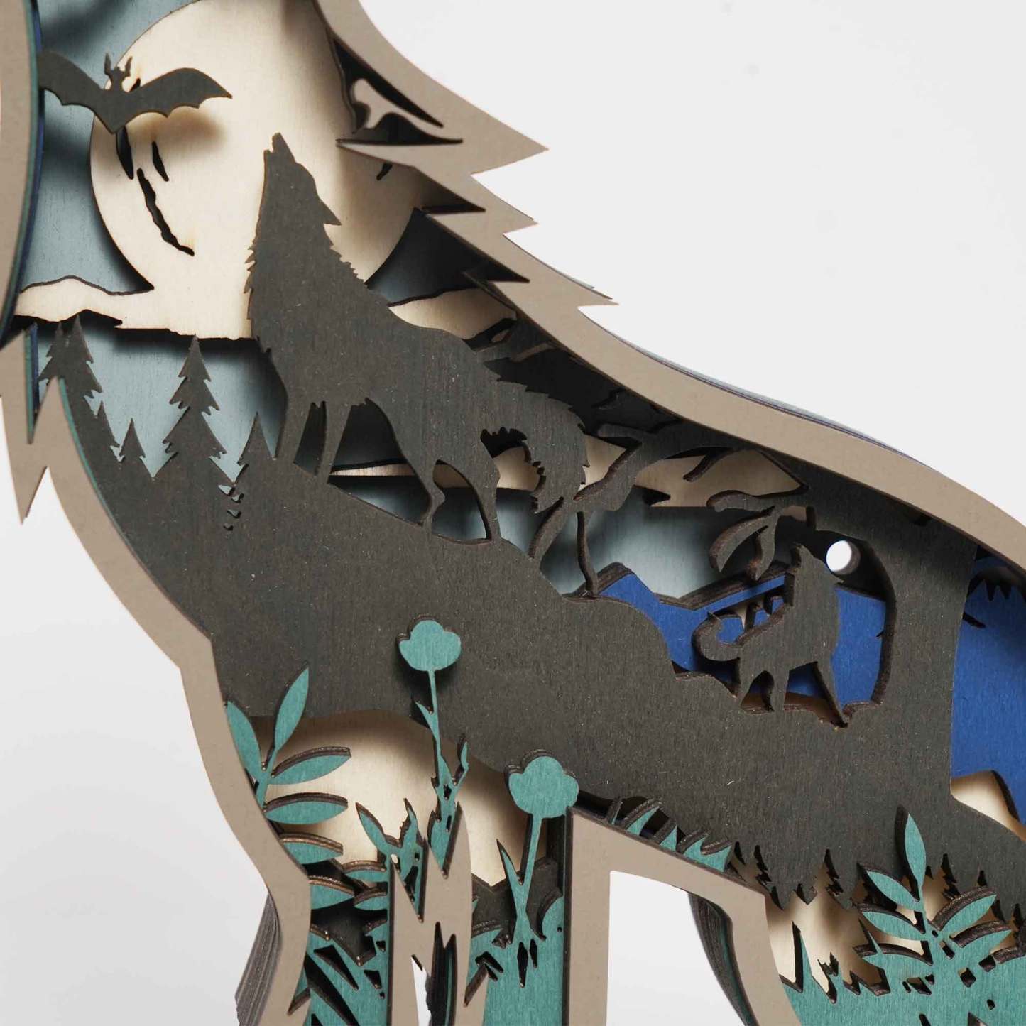 New Arrivals✨-Wolf Carving Handcraft Gift