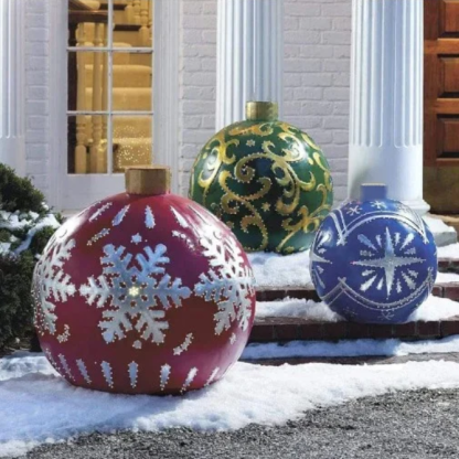 🎄Early Christmas Sale-49%OFFOutdoor Christmas PVC inflatable Decorated Ball