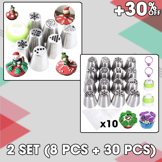 Cake Nozzle – 💥60% OFF-Last Day Sale🎄Christmas Nozzles Set