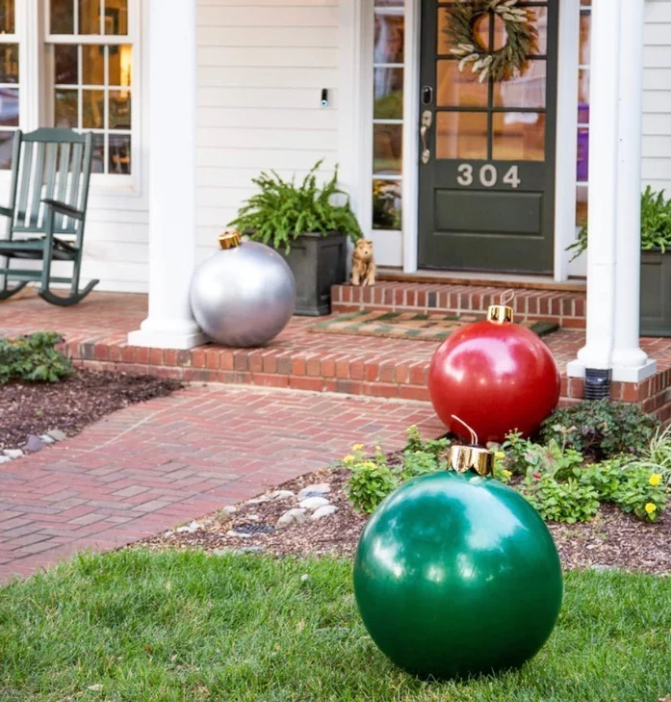 🎄Early Christmas Sale-49%OFFOutdoor Christmas PVC inflatable Decorated Ball