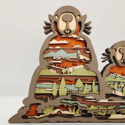 New Arrivals✨-Groundhog Carving Handcraft Gift
