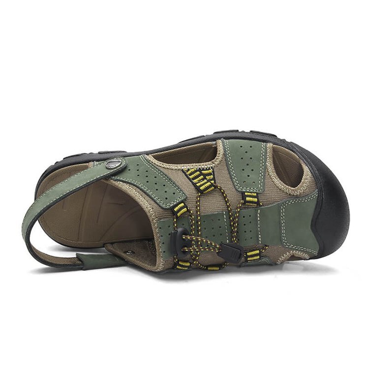 Men's Casual Sandals Leather Outdoor Water Shoe