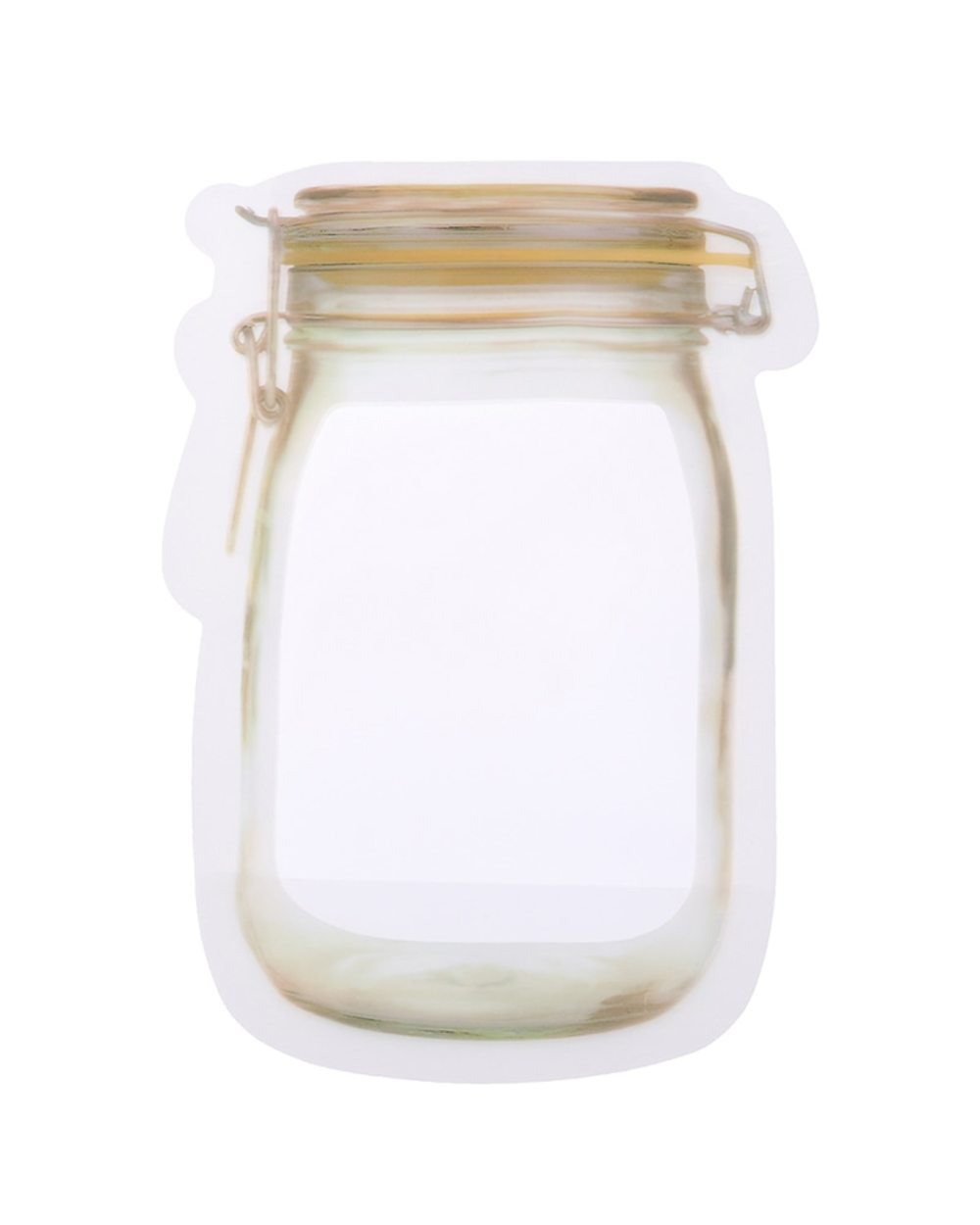 Reusable Mason Bottle Ziplock Bags