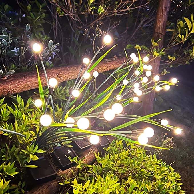 🔥LAST DAY 49% OFF🔥 IP65 Waterproof Solar Powered Firefly Garden Light