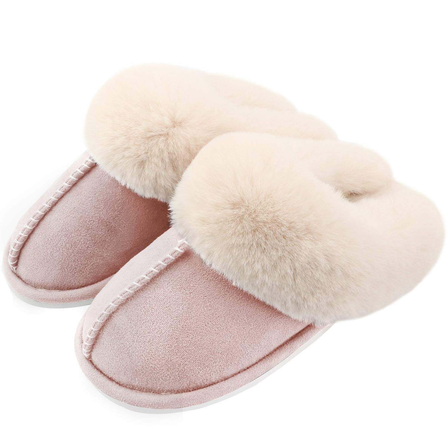 🔥EARLY WINTER PRE-SALE -50% OFF🔥LADIES FLUFFY LINED WARM NON SLIP SLIPPERS