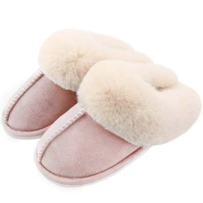 🔥EARLY WINTER PRE-SALE -50% OFF🔥LADIES FLUFFY LINED WARM NON SLIP SLIPPERS