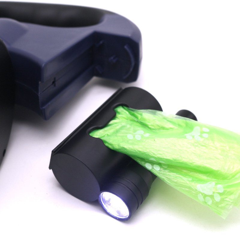 Dual Lighted Retractable Leash